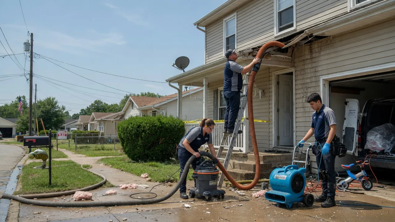 Water Damage Restoration in Papineau, IL near me